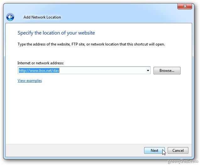 Gán tài khoản Box.net thành 1 thư mục trong Windows