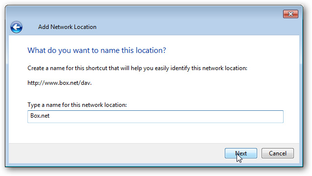 Gán tài khoản Box.net thành 1 thư mục trong Windows