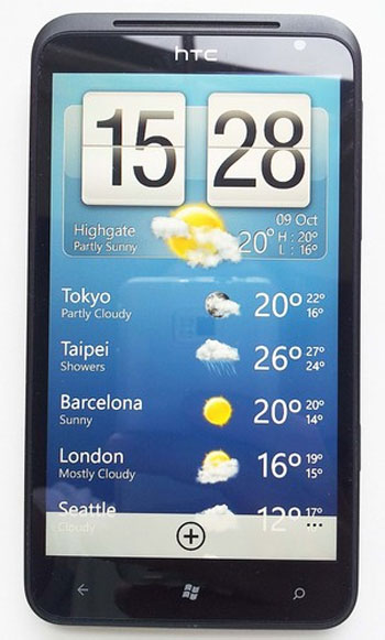 HTC Titan: Màn hình cực lớn cùng thiết kế mỏng ấn tượng