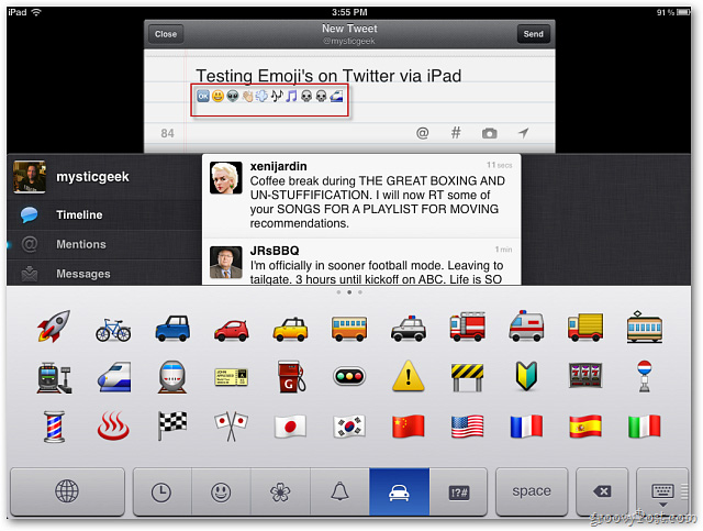 Kích hoạt và sử dụng chế độ Emoji Keyboard trong iOS 5