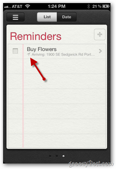 Tạo Reminder dựa trên vị trí trong iPhone 4 sử dụng iOS 5