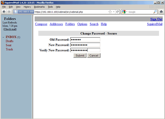 Ảo hóa người dùng và tên miền với Postfix, Courier, MySQL và SquirrelMail