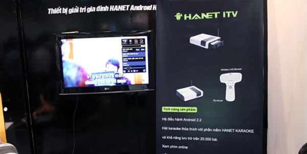 Android Box hỗ trợ hát karaoke và lướt web