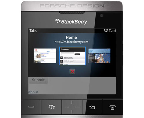 RIM trình làng Blackberry Porsche Design P9981