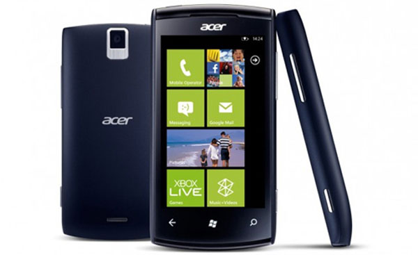 Windows Phone đầu tiên của Acer giá 420 USD