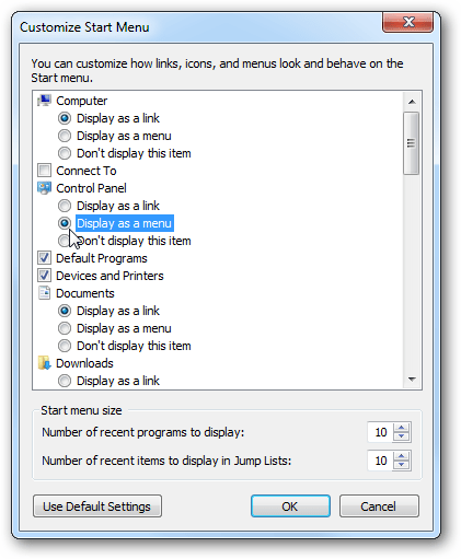 20 thủ thuật hay nhất cho menu Start và Taskbar trong Windows 7
