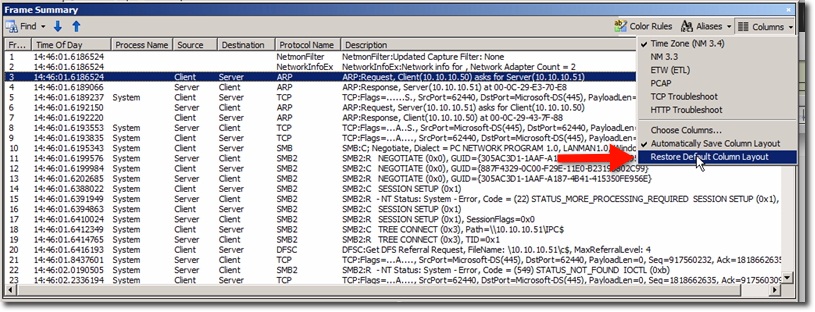 Tìm hiểu về công cụ Microsoft Network Monitor – phần 2