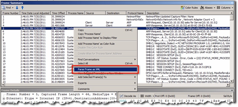 Tìm hiểu về công cụ Microsoft Network Monitor – phần 2