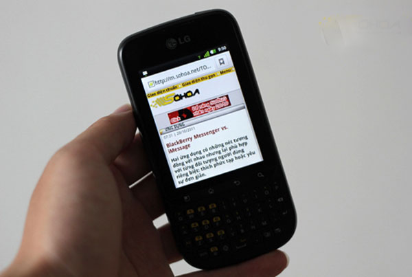 Đánh giá LG Optimus Pro C660