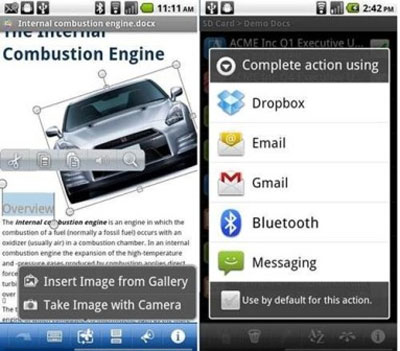 Giúp bạn chỉnh sửa tài liệu trên dế Android