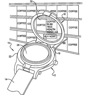 Google lại gây tò mò với bằng sáng chế đồng hồ mới