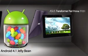 ASUS ra bản cập nhật Android cho máy tính bảng