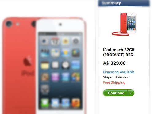 iPod Touch mới được phát hành vào cuối tháng 10