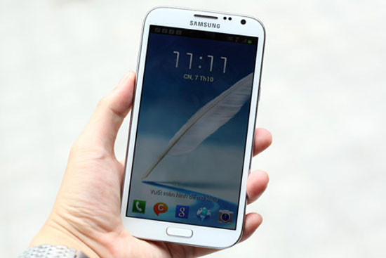 "Đập hộp" Samsung Galaxy Note II chính hãng