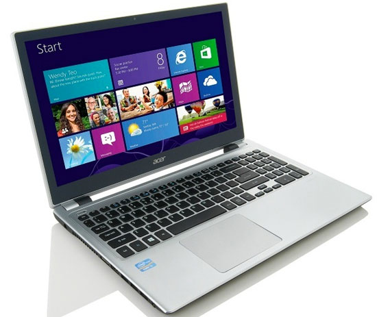 Máy tính xách tay Windows 8 có màn hình cảm ứng đầu tiên lên kệ