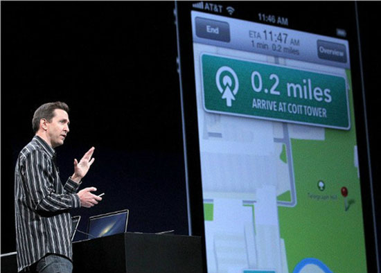 Lỗi trên Apple Maps đã được phát hiện từ nhiều tháng trước