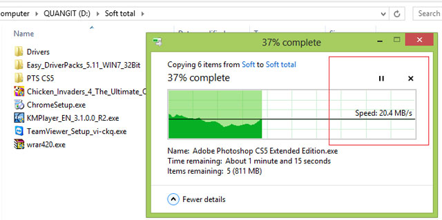 Sự lột xác của Windows Explorer trong Windows 8