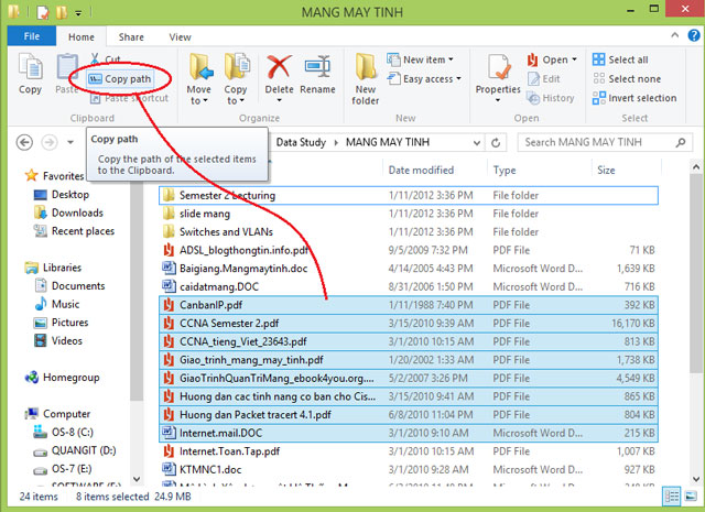 Sự lột xác của Windows Explorer trong Windows 8