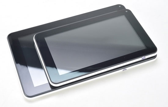 Bộ đôi máy tính bảng PopCom chạy Android 4.0, giá rẻ