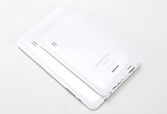 Bộ đôi máy tính bảng PopCom chạy Android 4.0, giá rẻ