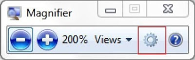Phóng to, thu nhỏ với công cụ sẵn sở hữu trong Windows