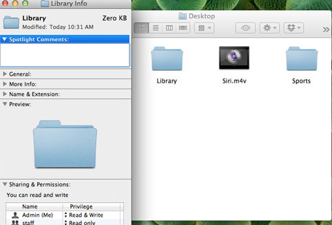 Thay đổi icon cho thư mục Mac OS