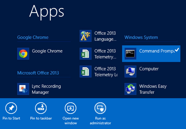 Hủy bỏ thư mục Windows.old trong Windows 8