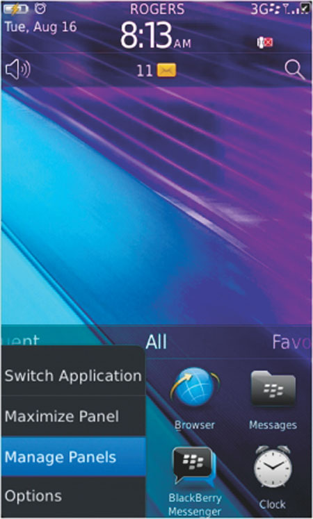 Mẹo dành cho BlackBerry 7