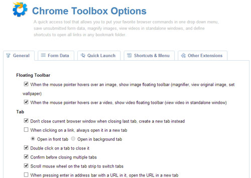 Bổ sung một số tính năng cơ bản cho Google Chrome
