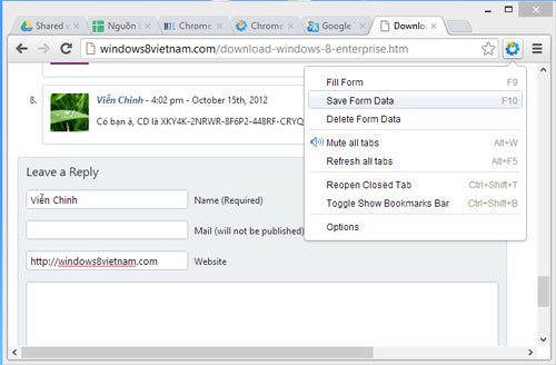 Bổ sung một số tính năng cơ bản cho Google Chrome