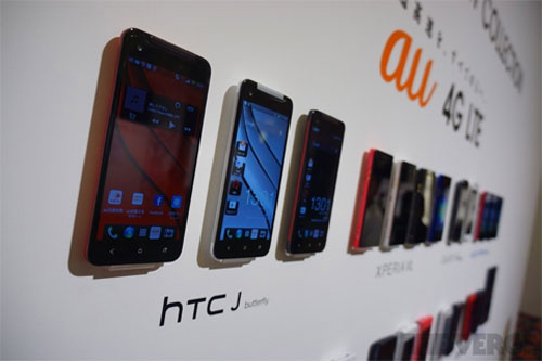 HTC J Butterfly màn hình Full HD 5 inch trình làng