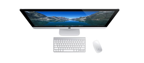 Apple ra iMac mới viền mỏng hơn iPad