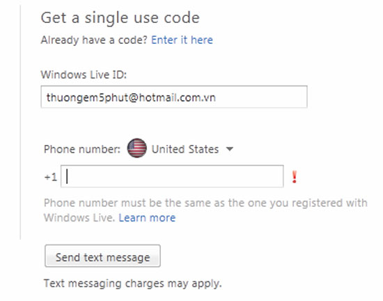 4 bước tăng khả năng bảo mật cho Hotmail