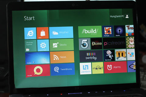 Các nhà sản xuất máy tính hào hứng với Windows 8