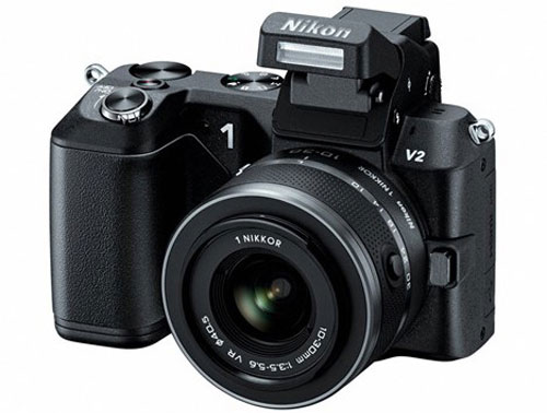 Nikon 1 V2 "lột xác" với kiểu dáng chuyên nghiệp hơn