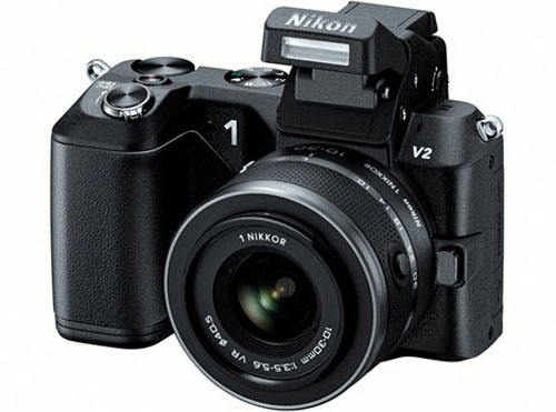Nikon 1 V2 "lột xác" với kiểu dáng chuyên nghiệp hơn