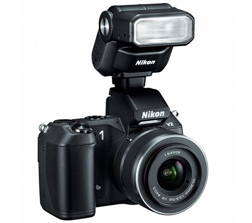 Nikon 1 V2 "lột xác" với kiểu dáng chuyên nghiệp hơn