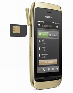 Nokia ra mắt bộ đôi “dế” Asha lướt web giá rẻ