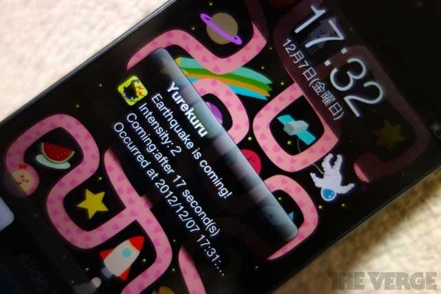 Cảm biến điện thoại có thể dự báo động đất