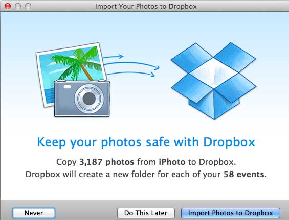 Dropbox cho PC cập nhật tính năng tự đồng bộ ảnh chụp màn hình