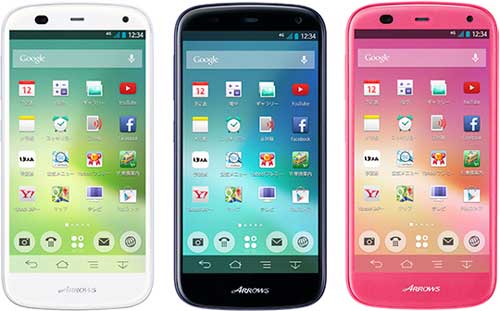 Arrow A khá mỏng nhưng có thời lượng pin dài. Smartphone Fujitsu Arrow A với thời lượng pin 3 ngày