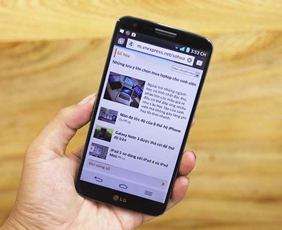 "Mở hộp" LG G2 chính hãng tại Việt Nam