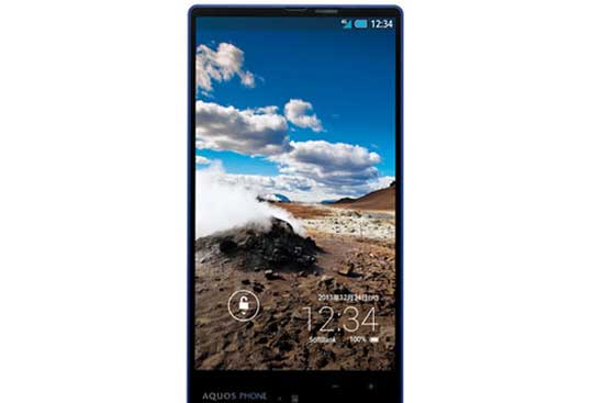 Sharp giới thiệu smartphone màn hình Full HD viền siêu mỏng