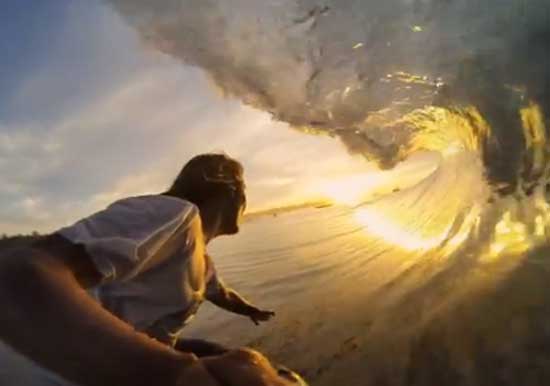 Cảnh quay ấn tượng trong quảng cáo GoPro. GoPro Hero3+ trình làng với quảng cáo ấn tượng