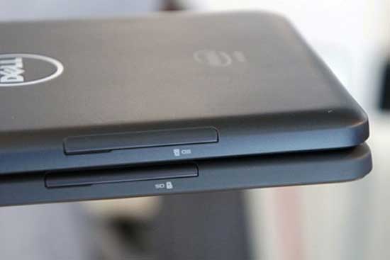 Cạnh trái có khe cắm thẻ nhớ. Dell tung ra máy tính bảng giá từ 149 USD