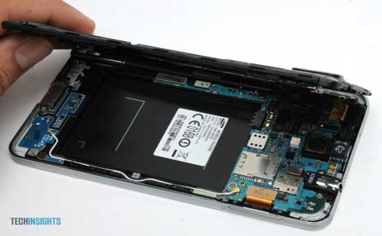 "Mổ xẻ" Galaxy Note 3 Chi phí sản xuất Galaxy Note 3 khoảng 5 triệu đồng