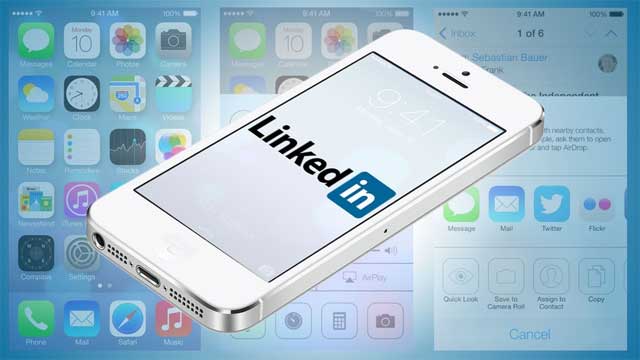 LinkedIn LinkedIn ra mắt bản ứng dụng di động mới cho iOS 7