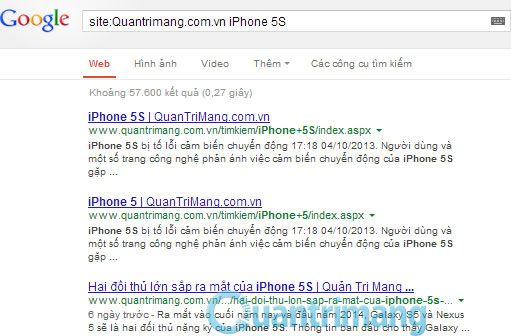 Tìm kiếm chính xác một website Những mẹo hữu ích khi tìm kiếm với Google