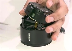 "Phẫu thuật" QX100 - máy ảnh kiểu dáng độc của Sony 