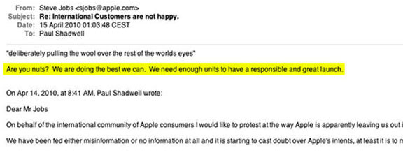Jobs rất ít khi trả lời trực tiếp email. 5 điều không thể quên ở vị “phù thủy công nghệ” Steve Jobs